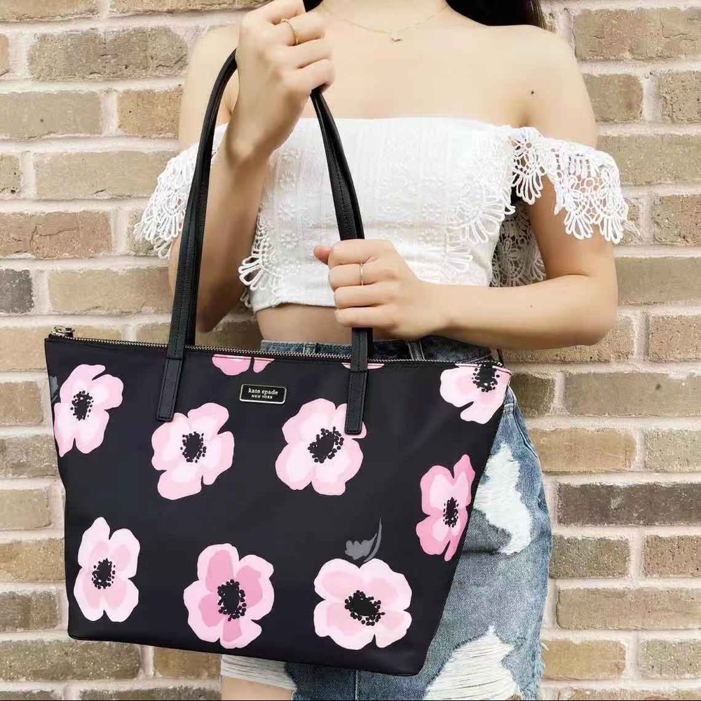 💕NWT Kate Spade Hayden ♠️ Floral Tote